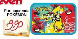 Bernava Portamerenda POKÉMON offerta