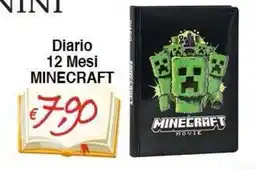 Bernava Diario 12 Mesi Minecraft offerta