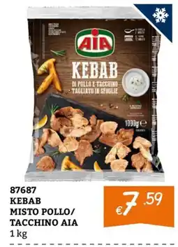 Zona Kebab misto pollo/tacchino AIA offerta