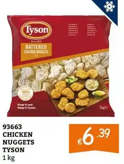 Zona Battered chicken nuggets Tyson offerta
