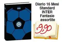 Bernava Diario 16 Mesi Standard INTER offerta