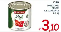 Zona Pomodori pelati La Torrente offerta