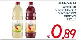 Zona Aceto di vino bianco/vino rosso aretino offerta