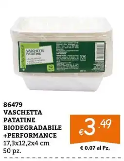 Zona Vaschetta patatine biodegradabile +performance offerta
