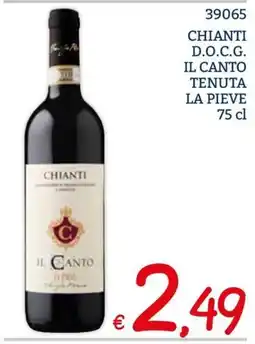 Zona Chianti Il Canto offerta