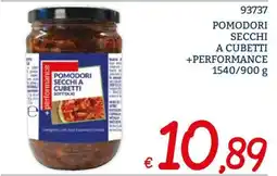 Zona Pomodori secchi a cubetti +performance offerta