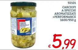 Zona Carciofi a spicchi aromatizzati +performance offerta