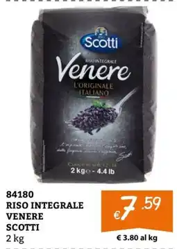 Zona Riso integrale Venere Scotti offerta