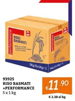 Zona Riso basmati +performance offerta
