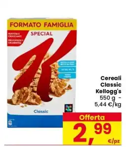 Despar Cereali Classic Kellogg's offerta