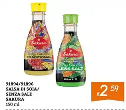 Zona Salsa di soia Sakura offerta