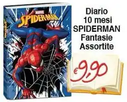 Bernava Diario Spiderman offerta