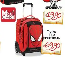 Bernava Trolley Duo SPIDERMAN offerta