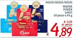 Zona Wafer poker lago offerta
