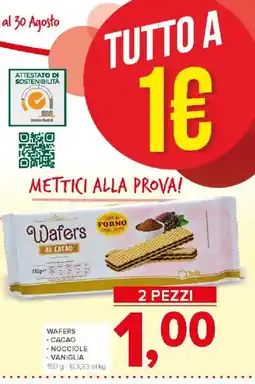 Todis Wafers al cacao offerta