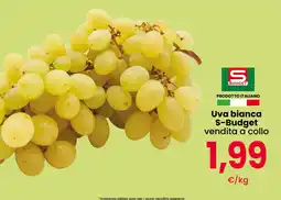Despar Uva bianca S-Budget offerta