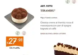 Zona Tiramisù offerta