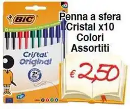 Bernava Penna a sfera Cristal offerta
