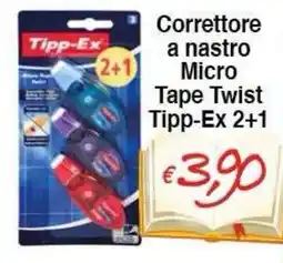 Bernava Correttore a nastro Micro Tape Twist Tipp-Ex offerta