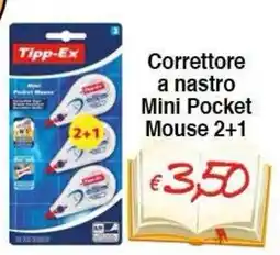 Bernava Correttore a nastro Mini Pocket Mouse offerta