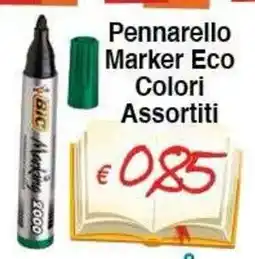 Bernava Pennarello Marker Eco Colori Assortiti offerta