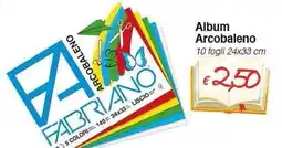 Bernava Album Arcobaleno Fabriano offerta