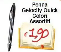 Bernava Penna Gelocity Quick Colori Assortiti offerta