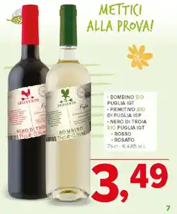 Todis Bombino Bio Puglia IGT offerta