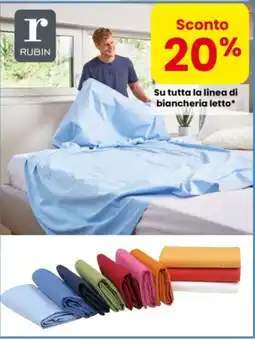 Eurospar Rubin biancheria letto offerta
