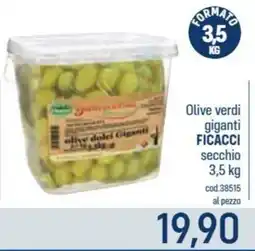 Talento Professional Store Olive verdi giganti FICACCI offerta