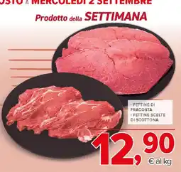 Todis Fettine di fracosta e fettine scelte di scottona offerta
