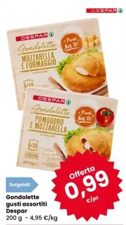 Eurospar Gondolette gusti assortiti Despar offerta