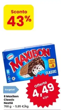 Eurospar Maxibon classic Nestlé offerta