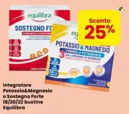 Eurospar Integratore Potassio&Magnesio o Sostegno Forte Equilibra offerta