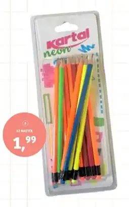 In'S Mercato Kartal neon matite offerta