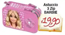 Bernava Astuccio 3 Zip Barbie offerta
