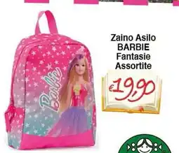 Bernava Zaino Asilo Barbie offerta