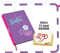 Bernava Diario 12 mesi Barbie offerta