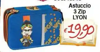 Astuccio 3 Zip LYON