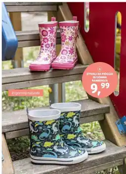 In'S Mercato Stivali da pioggia in gomma bambino/a offerta