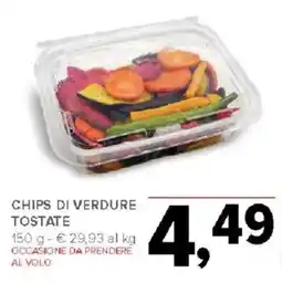 Todis Chips di verdure tostate offerta