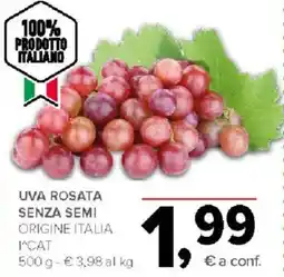 Todis Uva rosata senza semi offerta