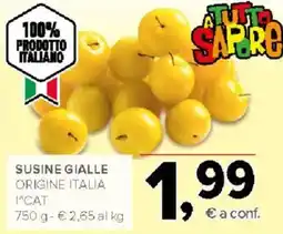 Todis Susine gialle offerta