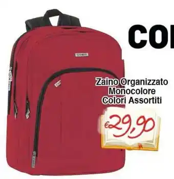 Zaino Organizzato COMIX