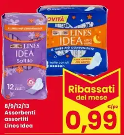 Despar Assorbenti assortiti Lines Idea offerta
