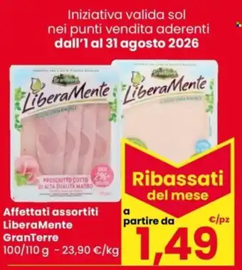 Affettati assortiti LiberaMente GranTerre