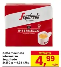 Despar Caffè macinato Intermezzo Segafredo offerta