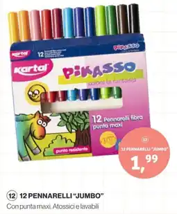 In'S Mercato Pikasso pennarelli jumbo offerta