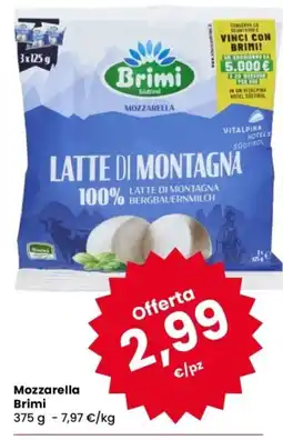 Despar Mozzarella Brimi offerta