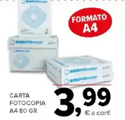 Todis Carta fotocopia Brefi copy offerta